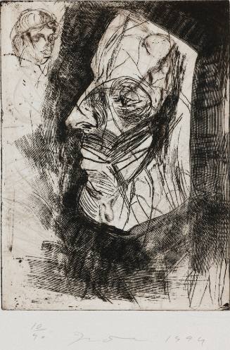 Nine Studies for Winter Dream (Profile of a Face)