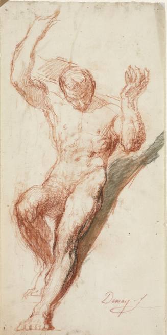 Study for relief sculpture (figure study)
