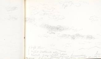 Untitled (sky, sun and mountains)