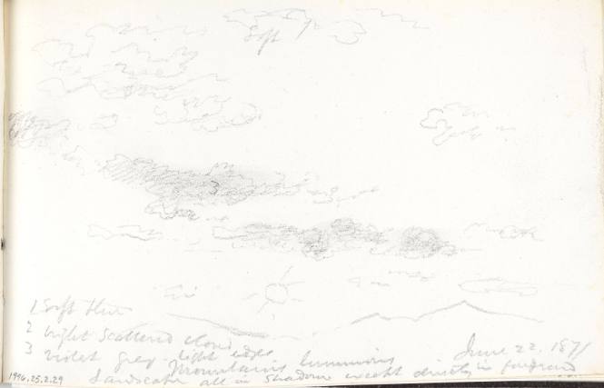Untitled (sky, sun and mountains)