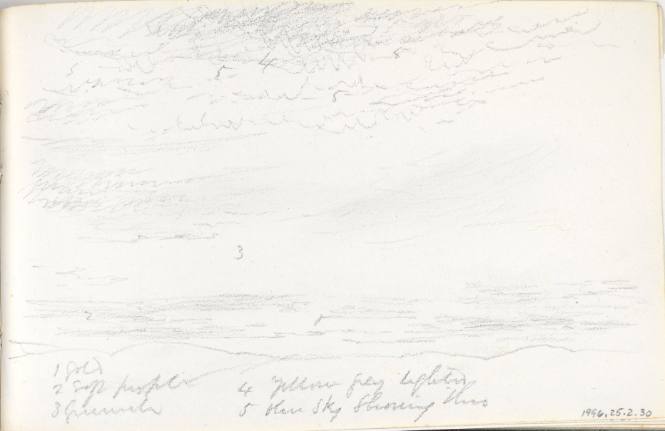 Untitled (sky and mountains)