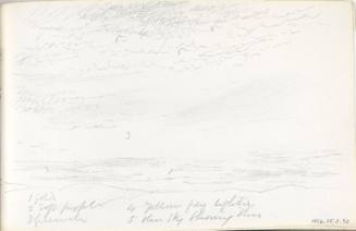 Untitled (sky and mountains)