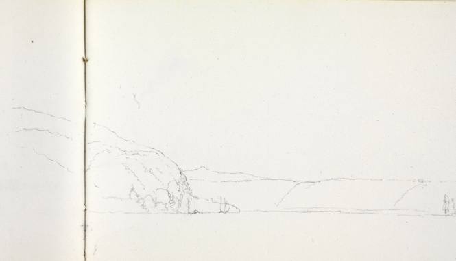 Untitled (mountains and lake)