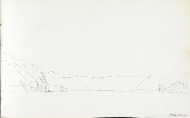 Untitled (mountains and lake)