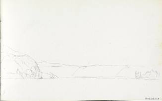Untitled (mountains and lake)