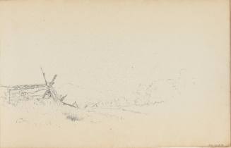 Untitled (fence and distant landscape)