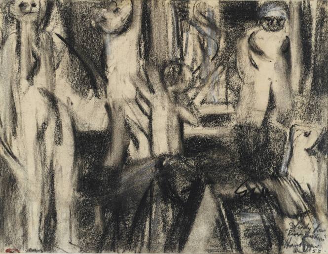 Study for “River Bathers”
