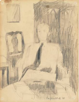 Study for portrait of Roland F. Pease