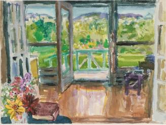 Interior with View of Quaker Hill