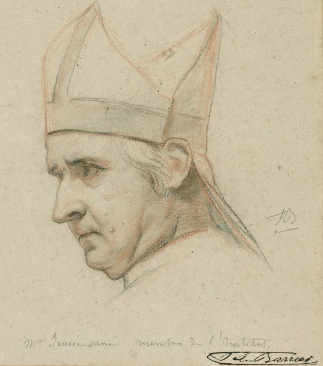 Portrait study of a bishop