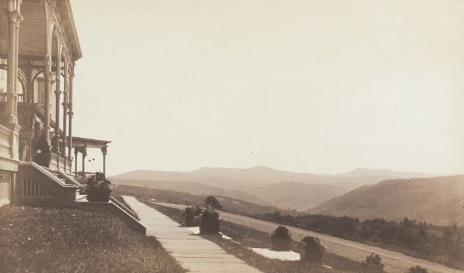 View of “Big Indian,” Shandaken Valley, across from “Grand Hotel”