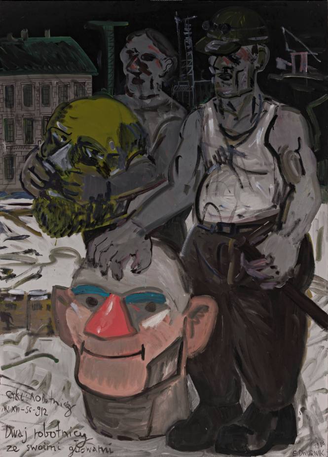 Two Men and their Heads