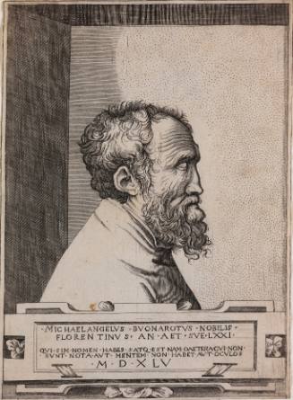Portrait of Michelangelo Buonarotti at the Age of Seventy-One