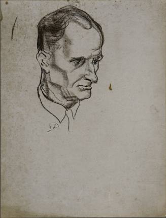 Untitled (Three quarter profile of an older man)