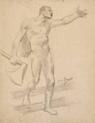 Figure Study for “Le grande Ferré”