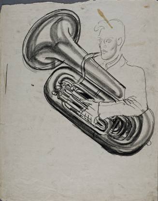 Untitled (Man playing tuba)
