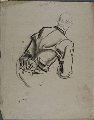 Untitled (Back view of a man in a jacket)