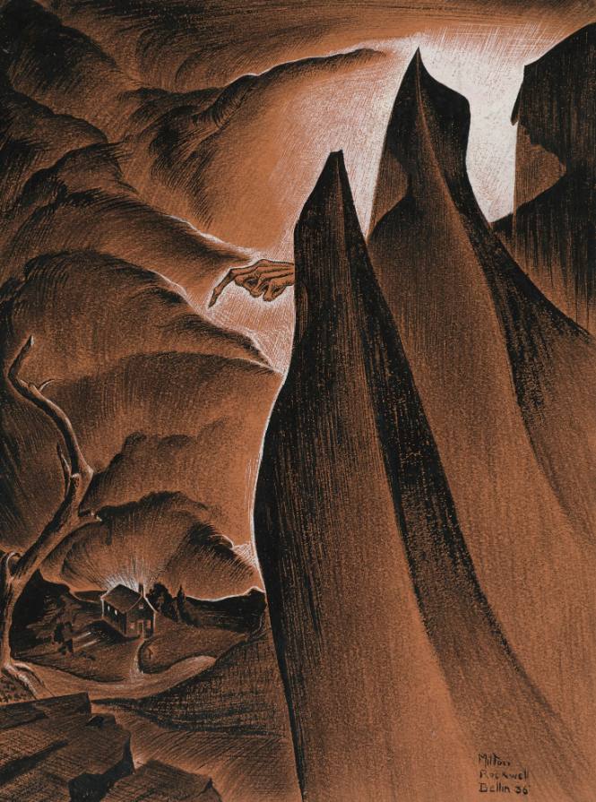 Untitled (Three shrouded ghosts)