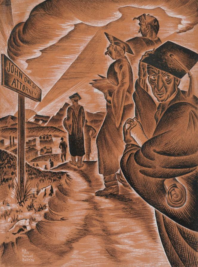 Untitled (John “one of us” attorney with graduates)