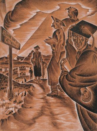 Untitled (John “one of us” attorney with graduates)