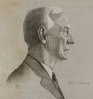 Untitled (Profile Portrait of a Man)