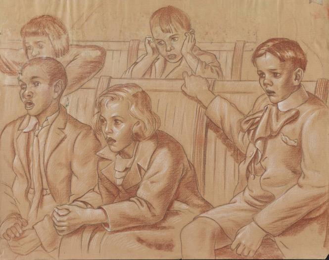 Five Attentive Children