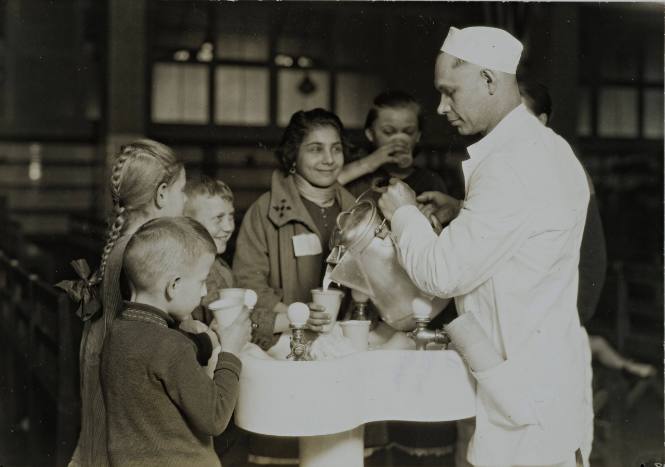 Lunch at Ellis Island