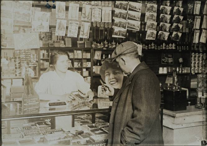 Untitled (Man buying cigar)
