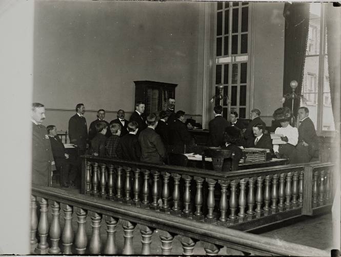 Old Time Juvenile Court, New York