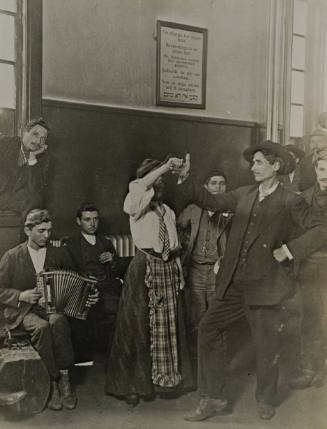 Music and a Little Dancing While Waiting at Ellis Island