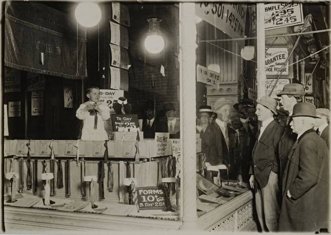 Untitled (Tie seller’s window)