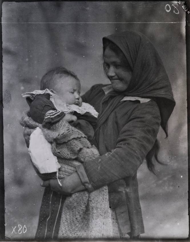 Untitled (Serbian woman with baby)