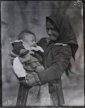 Untitled (Serbian woman with baby)