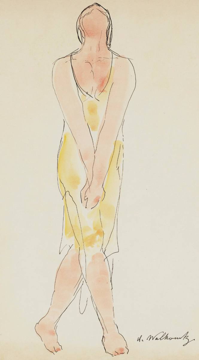 Isadora Duncan dancing