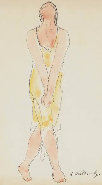Isadora Duncan dancing
