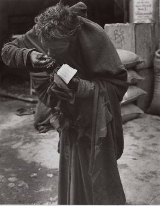 Untitled (Draped figure with cup)