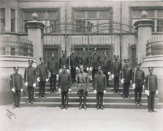 Untitled (Group of military men standing)