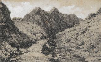 Untitled (Mountainous landscape)