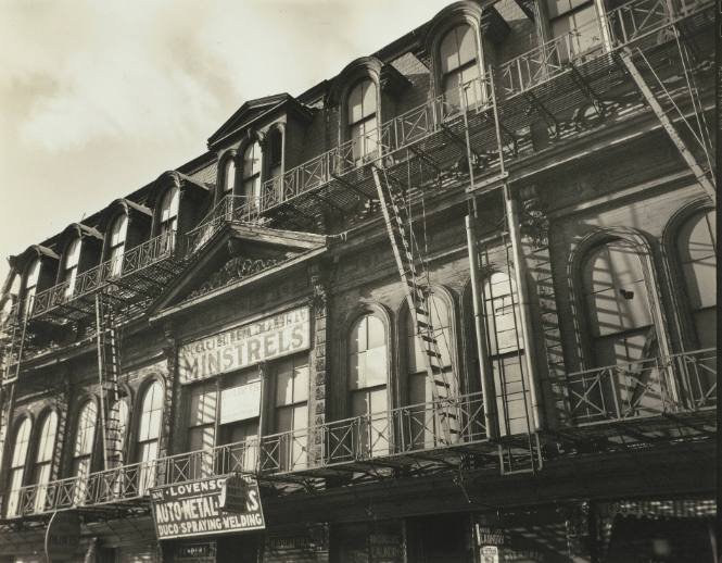 “Gus Hill’s Minstrels,” Park Avenue and 129th Street, Manhattan
