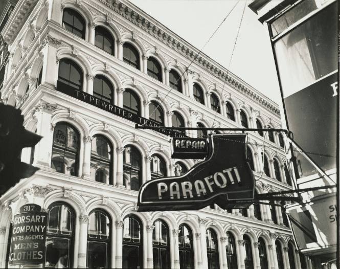 Façade: 317 Broadway, Manhattan