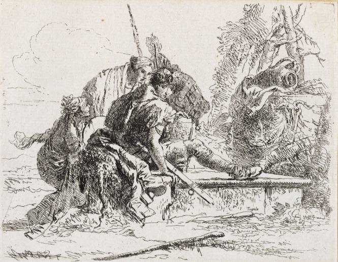 Capricci: Two soldiers and two women