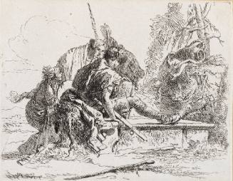 Capricci: Two soldiers and two women