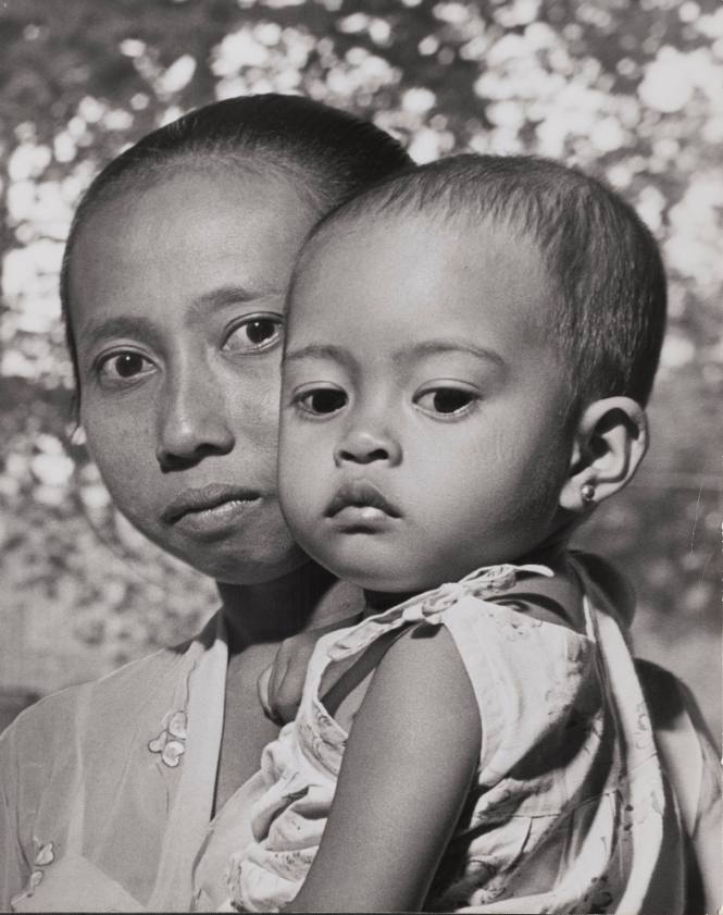 Mother and Child, Near Jakarta, Java