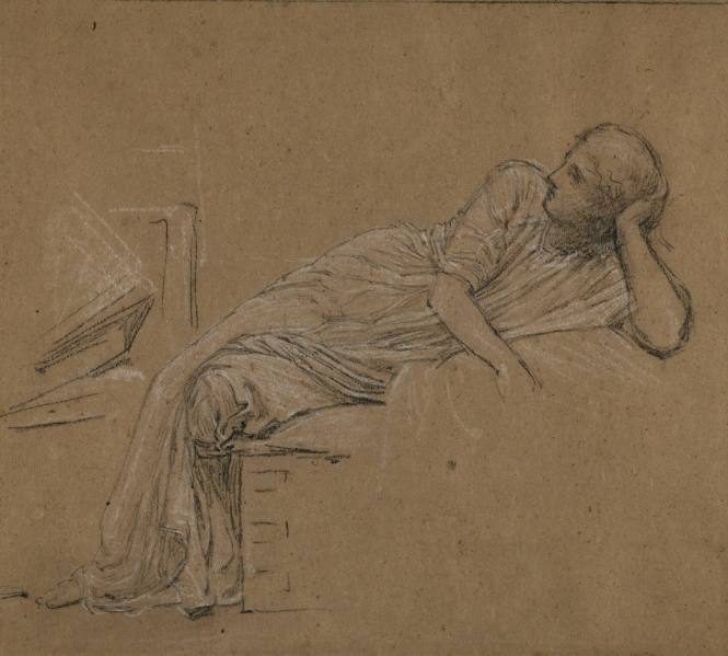 Reclining figure