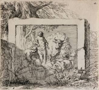Feeding the Sheep, plate 8 from The Set of the Sheep