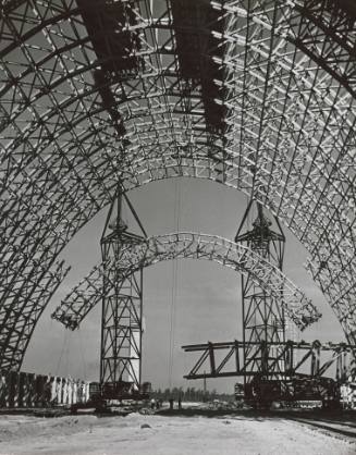 Hangar Construction, Lakehurst, New Jersey