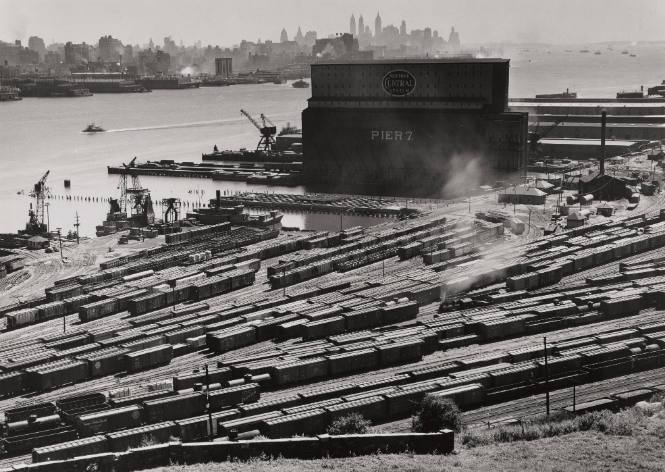 Weehawken Freight Yards and Skyline