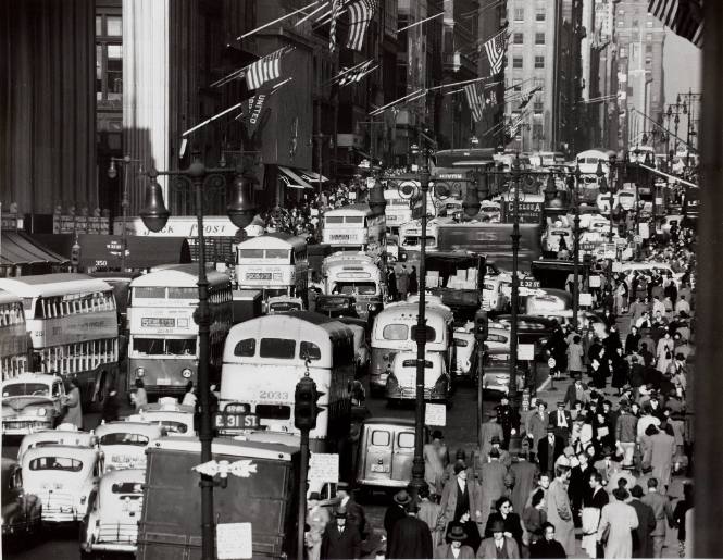 Traffic on Fifth Avenue