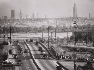 New York Skyline Seen from New Jersey