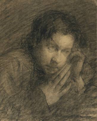 Study of a head and hands